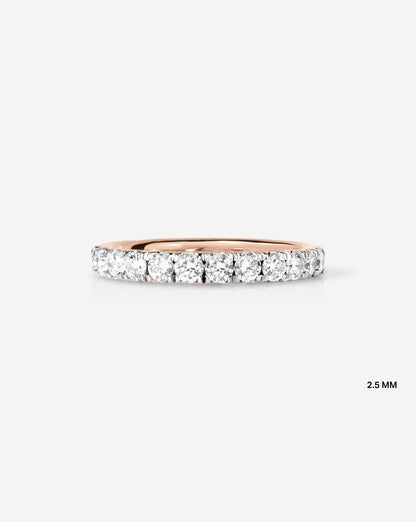 2.5 mm Perfect Pavé Diamond Ring