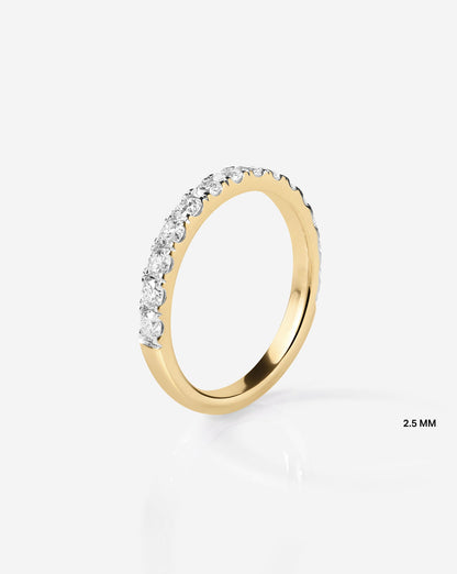 2.5 mm Perfect Pavé Diamond Ring