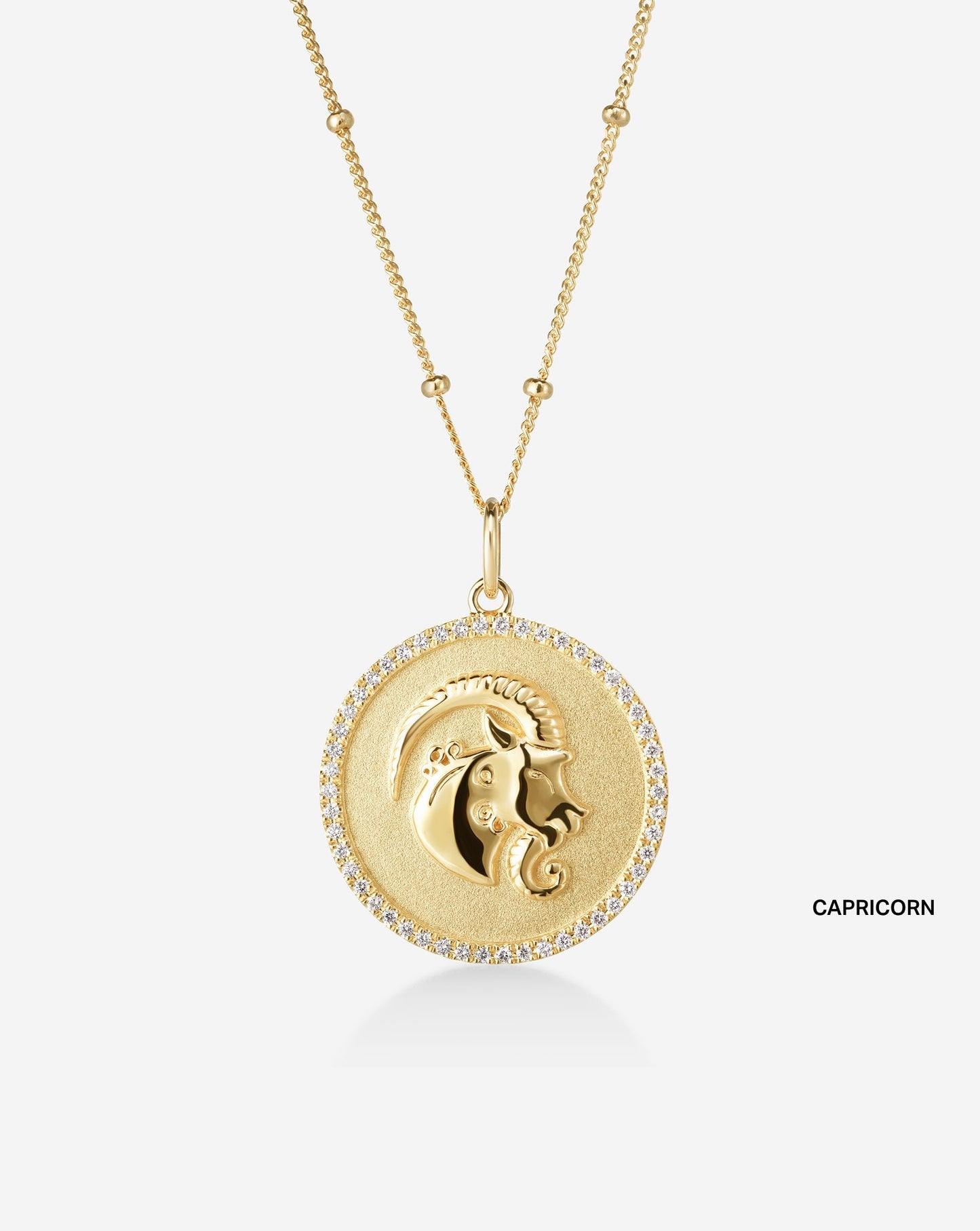 Zodiac Medallion Necklace