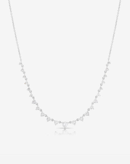 Graduated Lab Diamond Layering Necklace