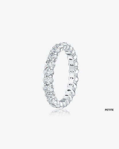 Oval Lab Diamond Eternity Ring