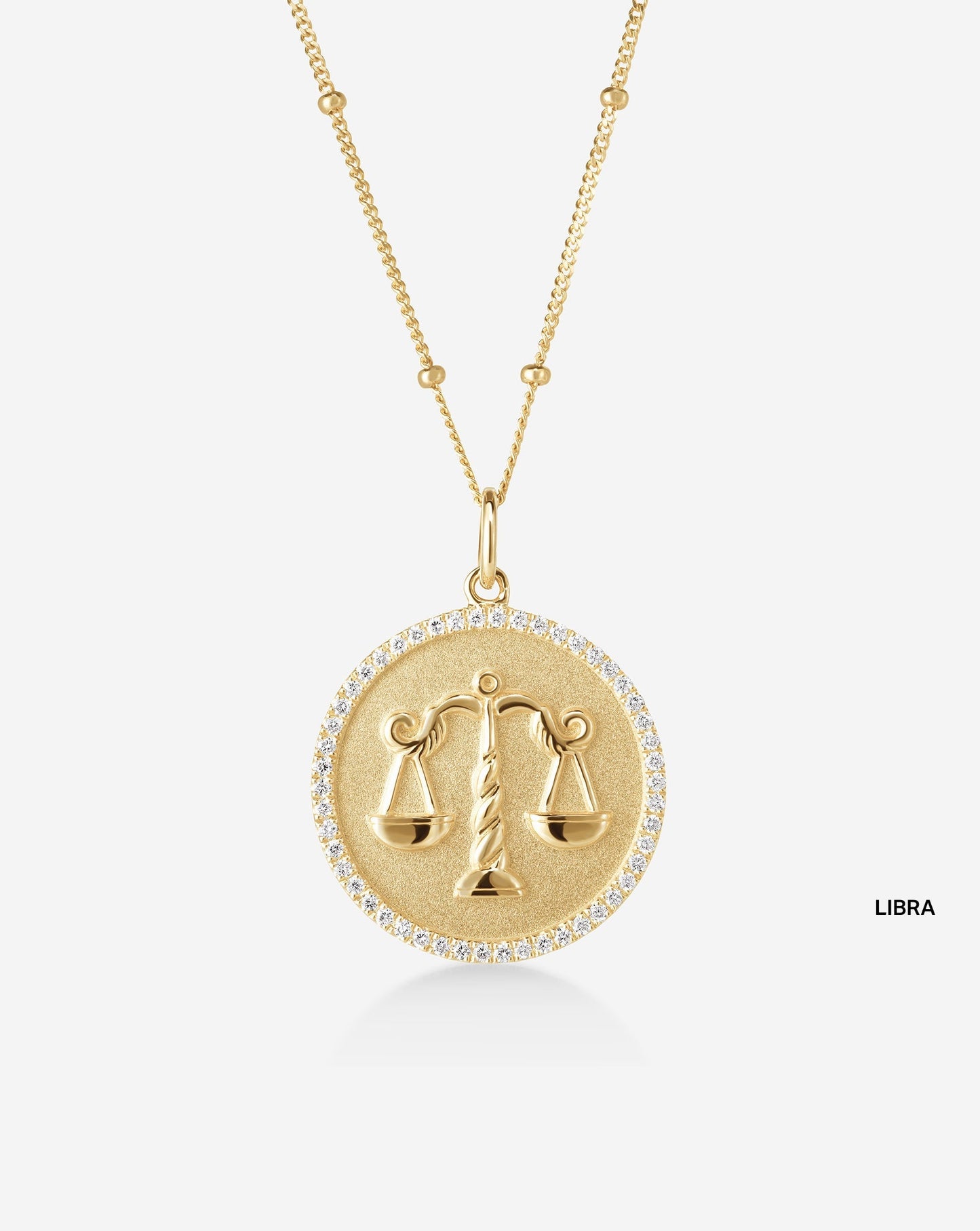 Zodiac Medallion Necklace