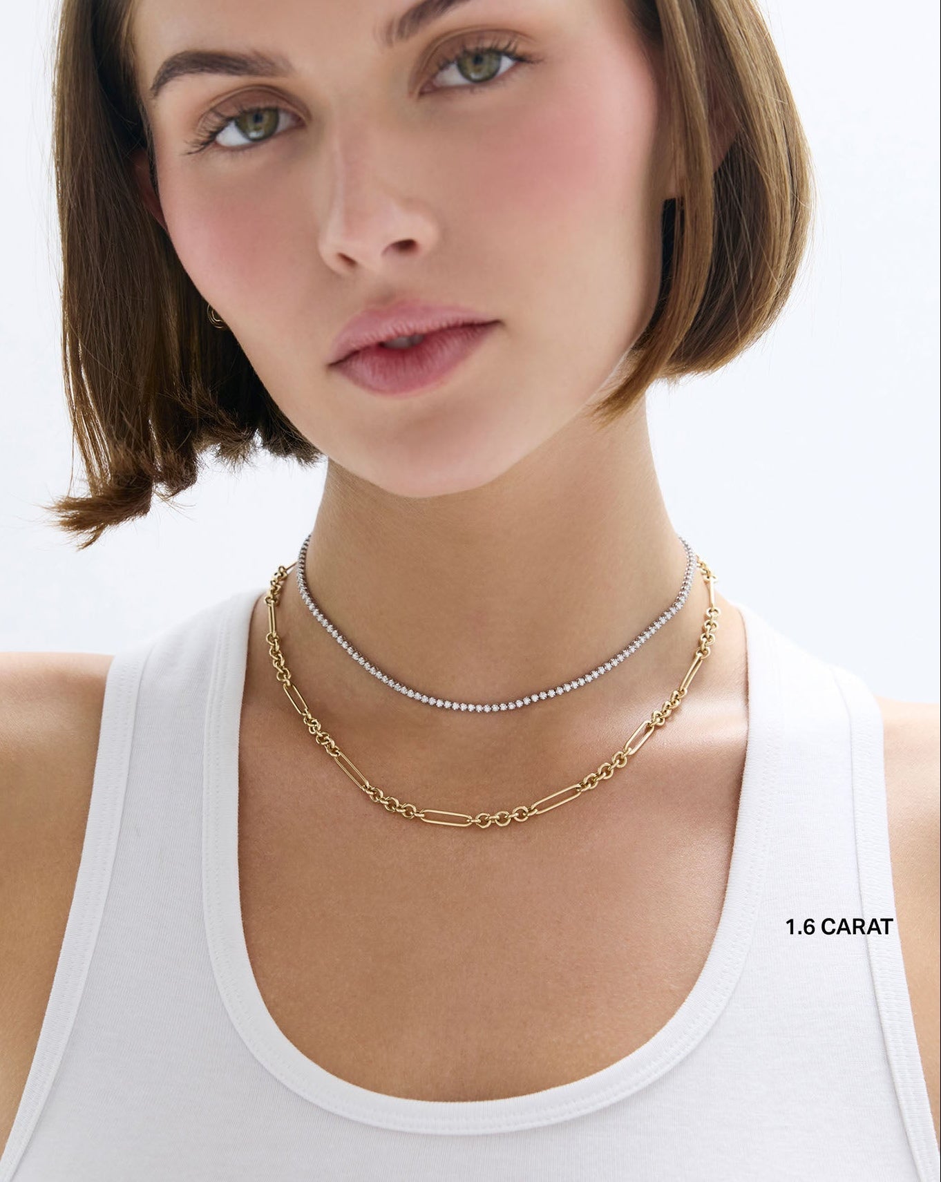 Multiway Tennis Necklace + Double Wrap Bracelet