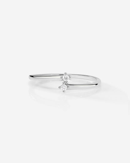 Petite Diamond Wrap Ring