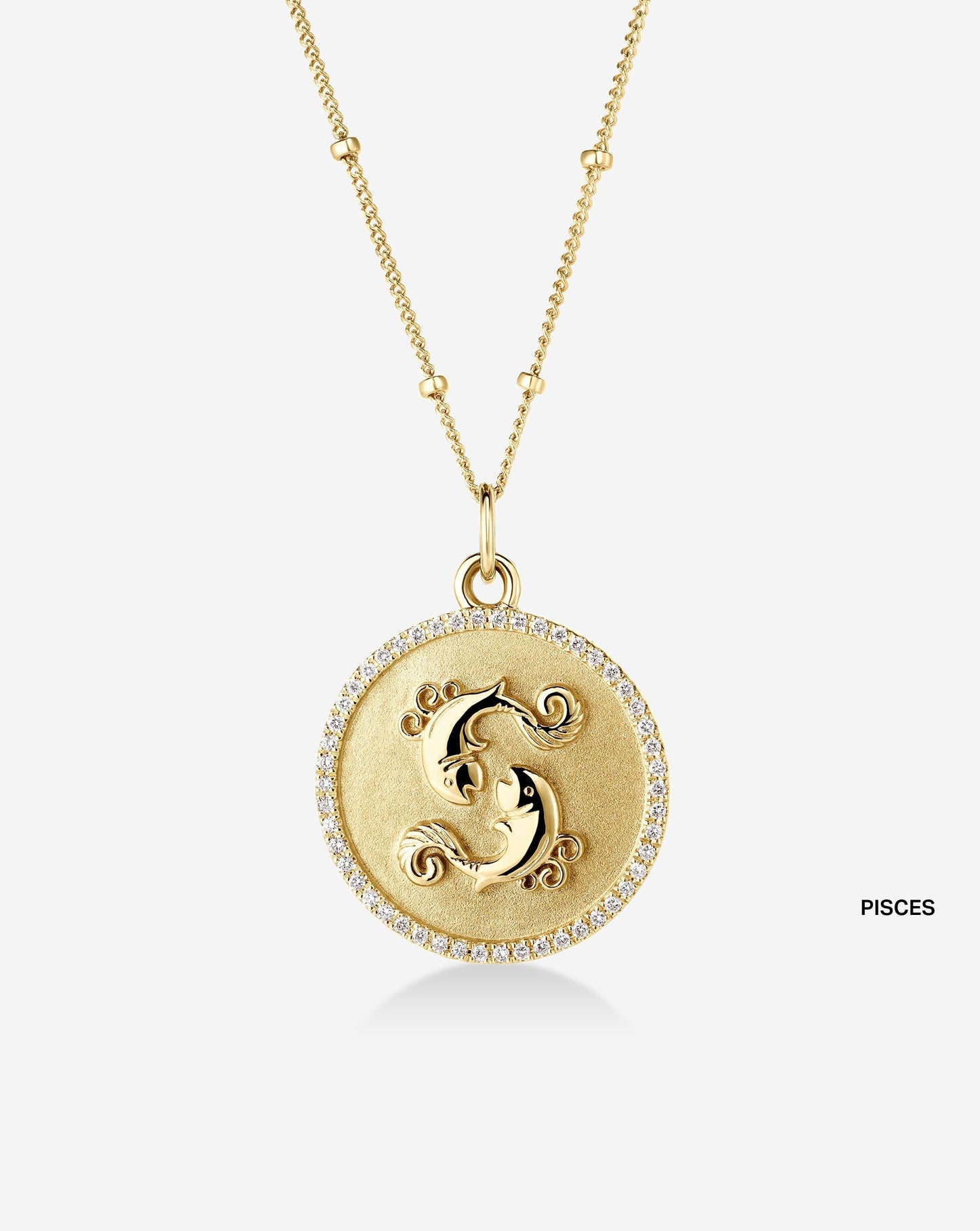 Zodiac Medallion Necklace
