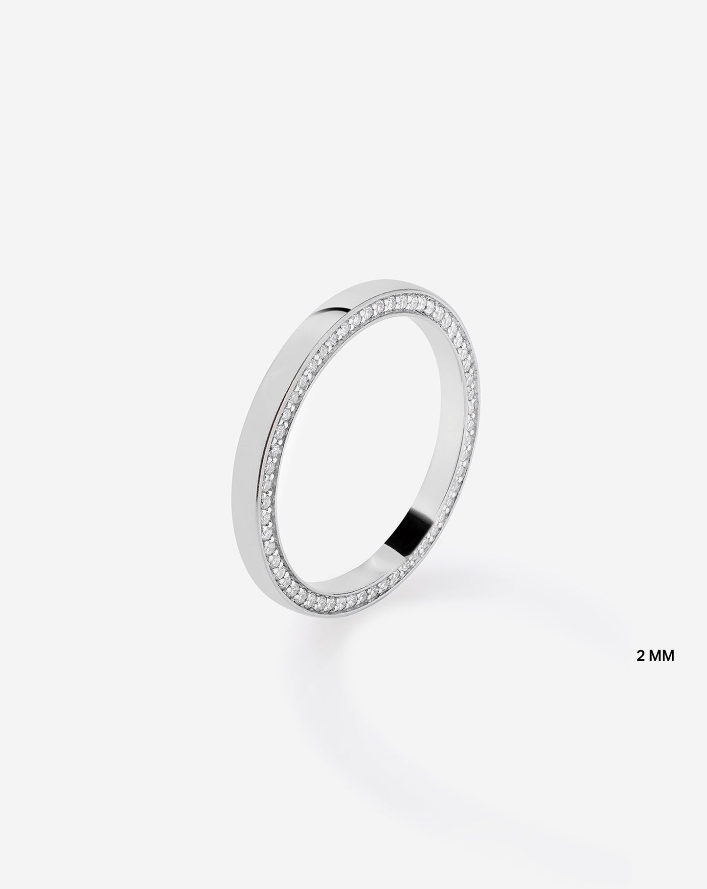 Brilliant Pavé Cigar Band