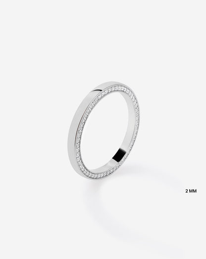 Brilliant Pavé Cigar Band