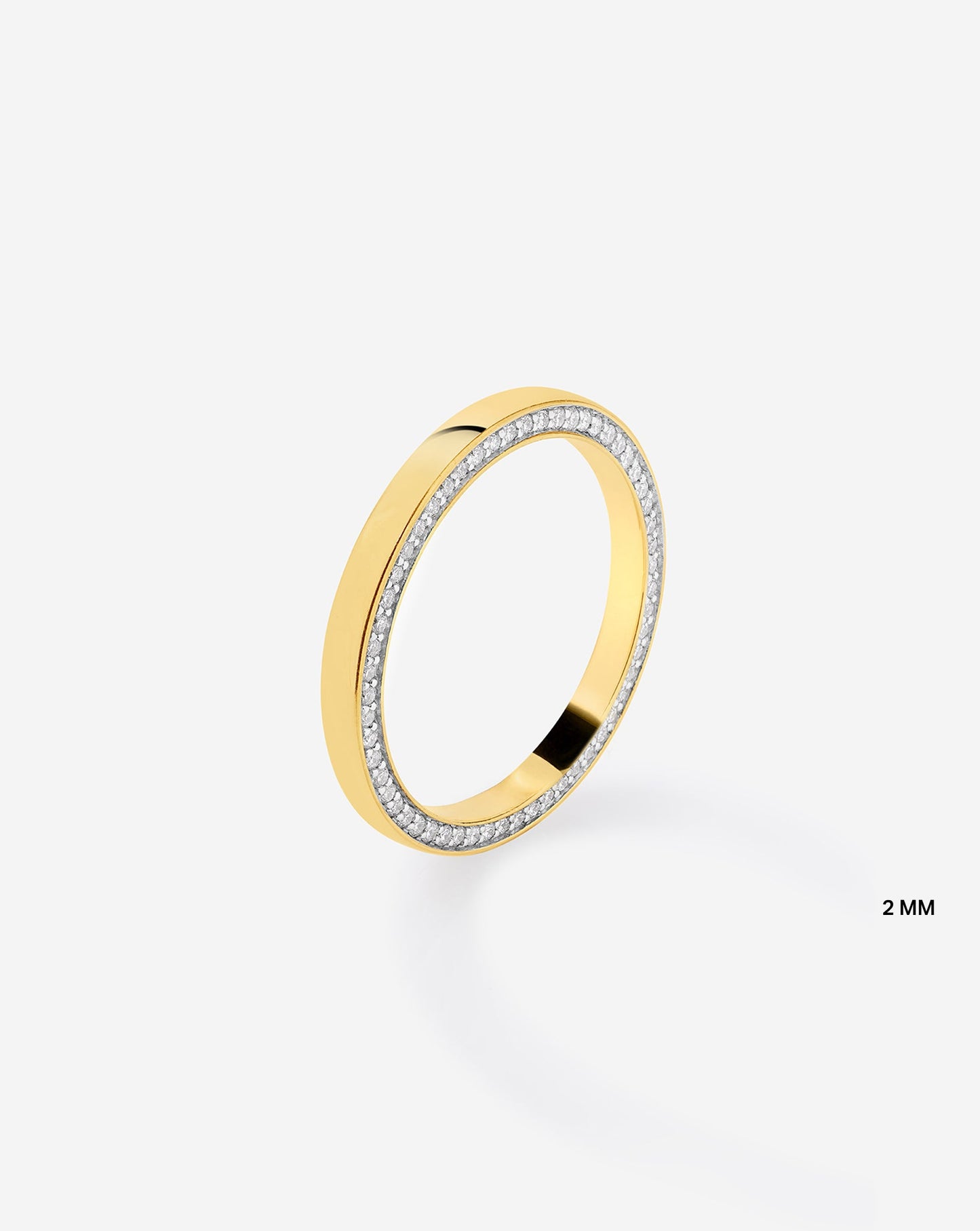 Brilliant Pavé Cigar Band