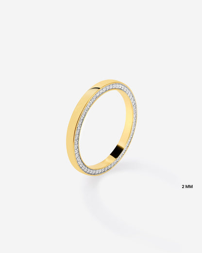 Brilliant Pavé Cigar Band