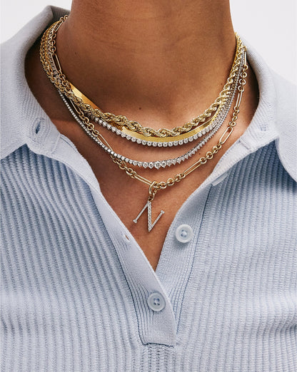 Mixed Link Chain Necklace