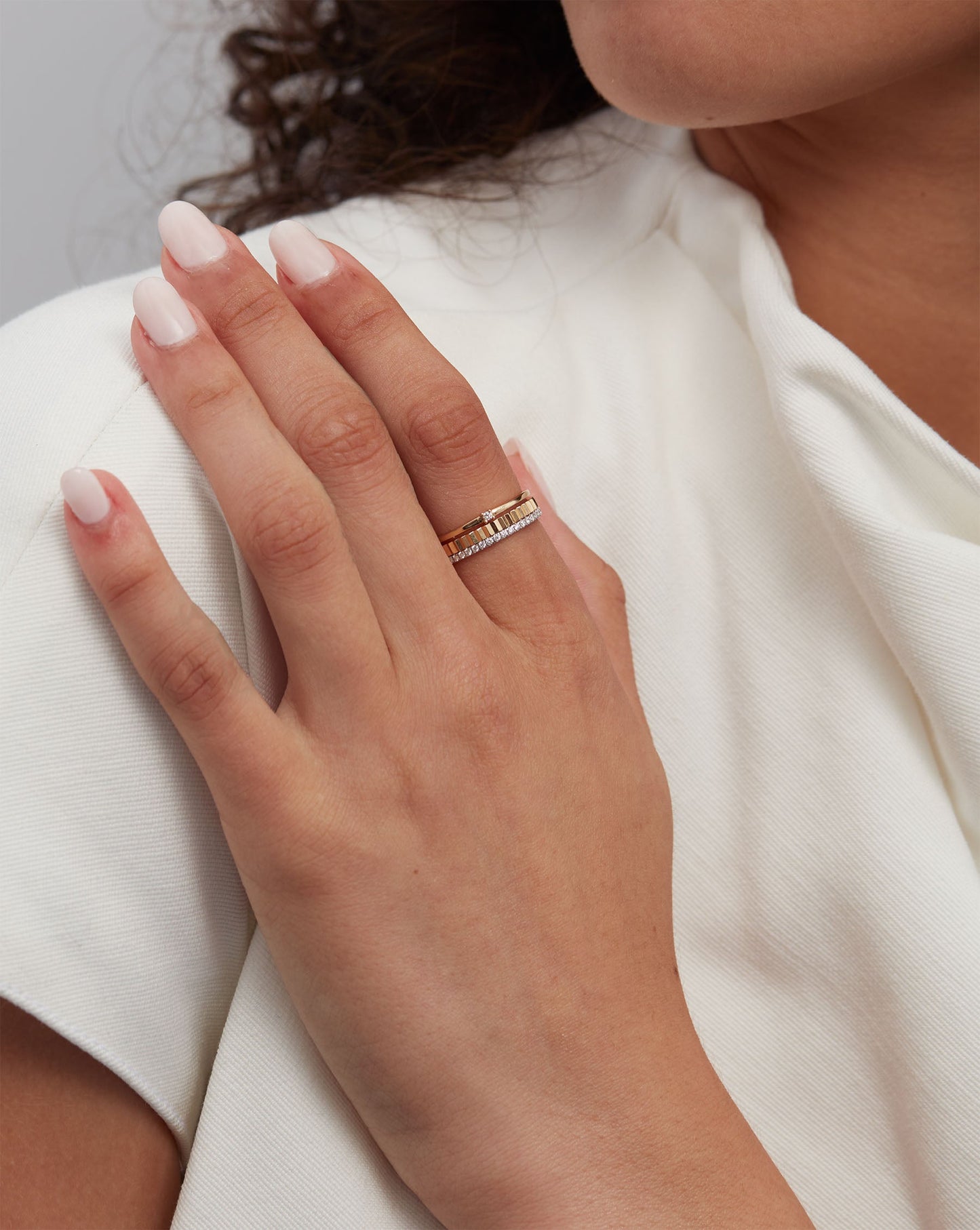 Petite Single Round Diamond Ring