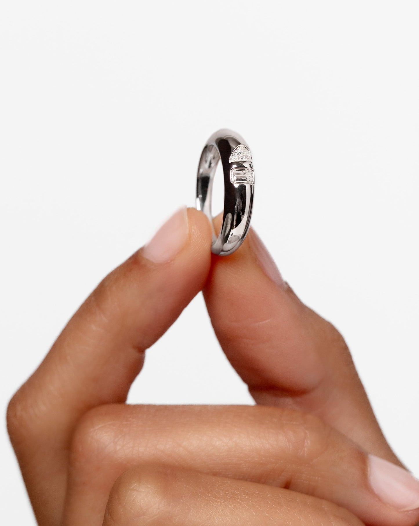 Toi et Moi Diamond Cloud Ring