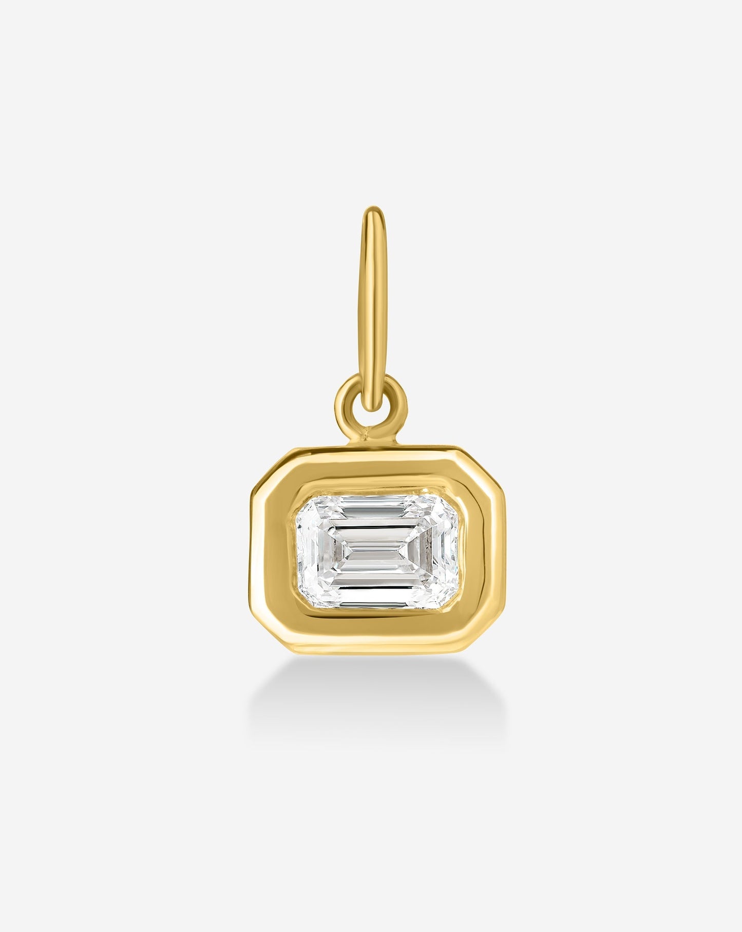 Framed Lab Diamond Pendant