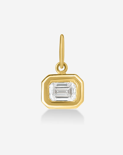 Framed Lab Diamond Pendant