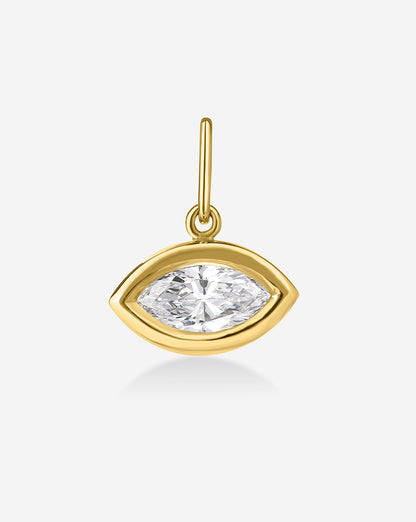 Framed Lab Diamond Pendant