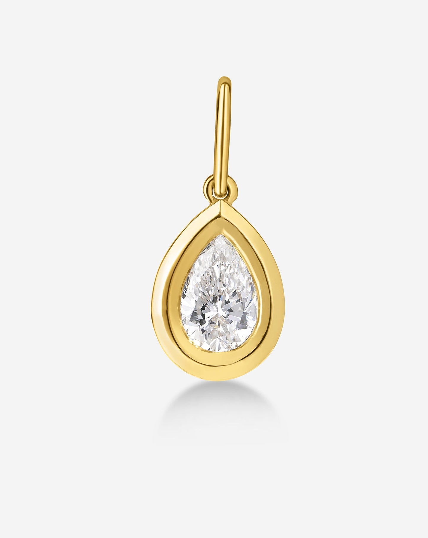 Framed Lab Diamond Pendant