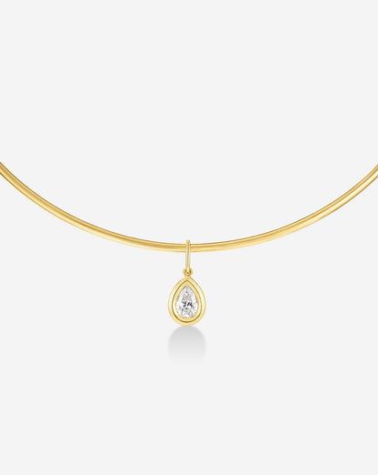 Framed Lab Diamond Pendant