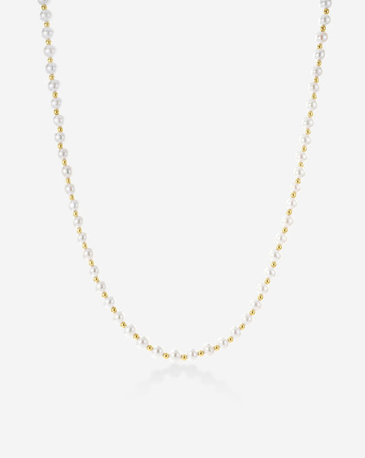 Pearl Station Necklace