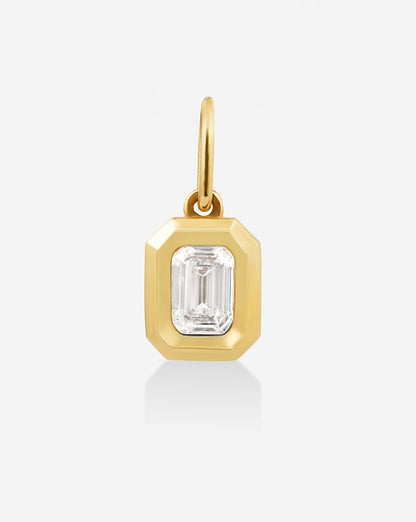Framed Lab Diamond Pendant