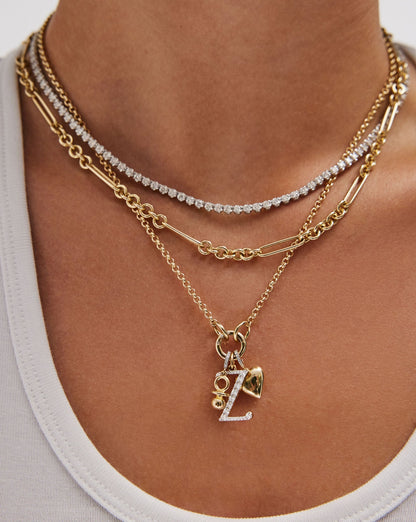 Luxe Diamond Tennis Necklace