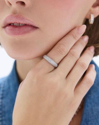 Pavé Diamond Cloud Ring