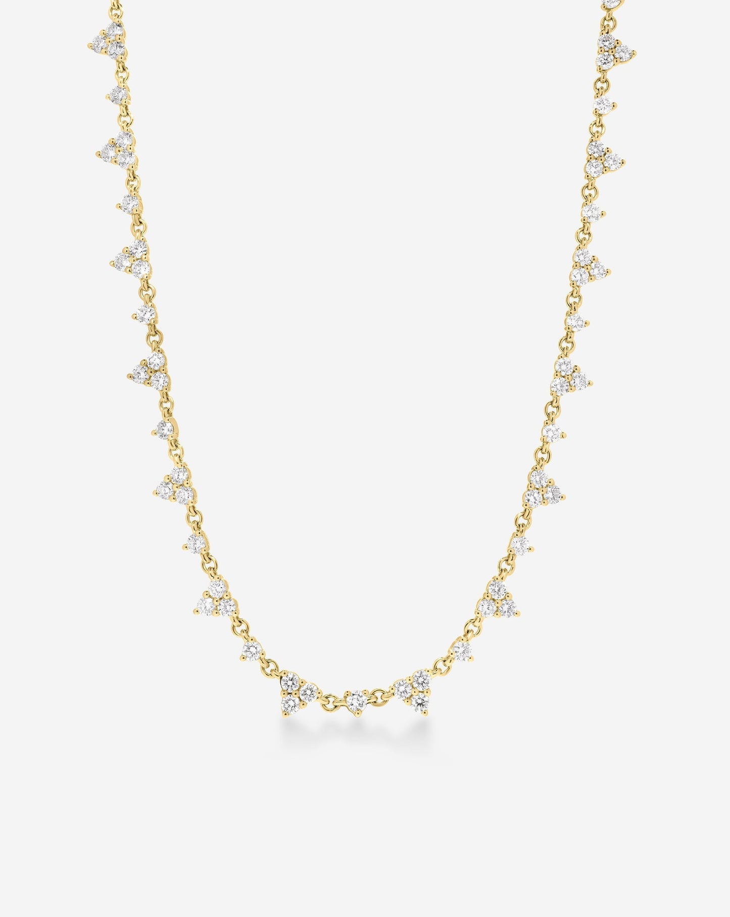 Trio Diamond Layering Necklace