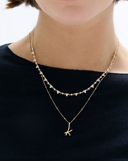 Trio Diamond Layering Necklace
