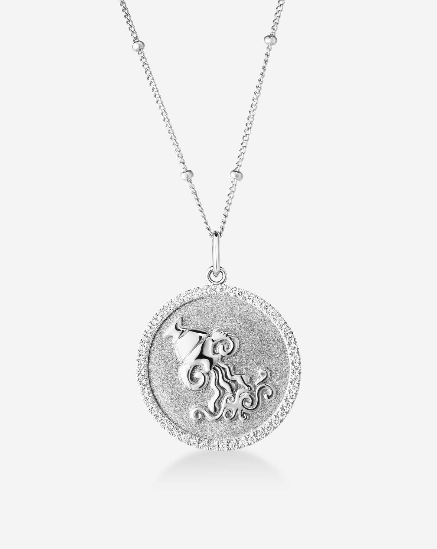 Zodiac Medallion Necklace