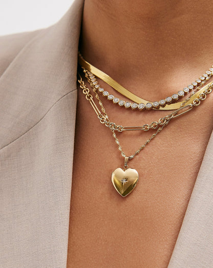 Mixed Link Chain Necklace