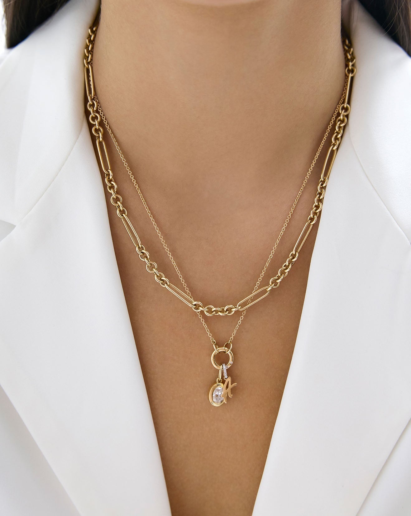 Mixed Link Chain Necklace