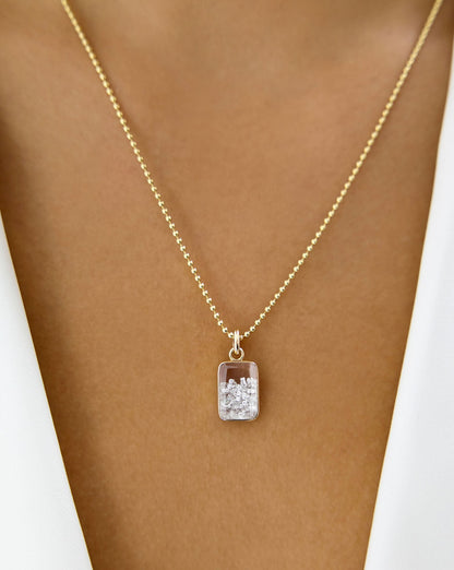 Shaker Emerald Pendant