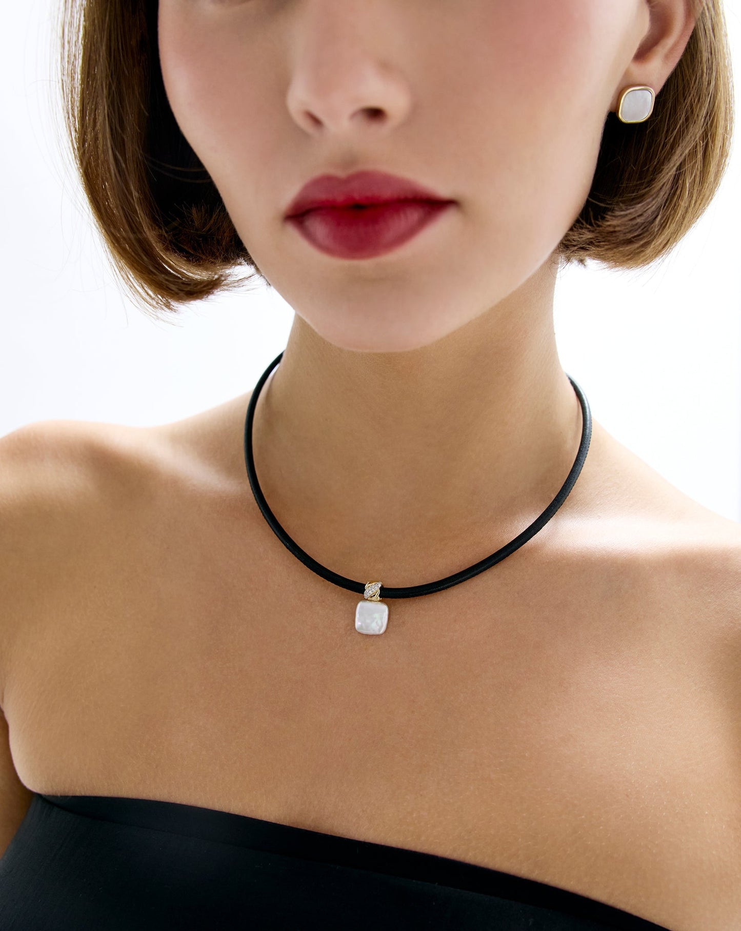 Leather Cord Necklace