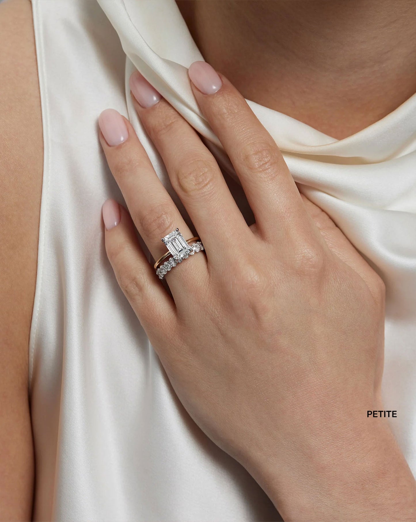 Oval Lab Diamond Eternity Ring