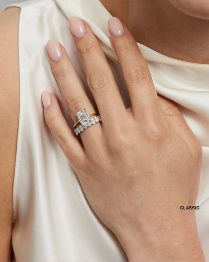 Oval Lab Diamond Eternity Ring