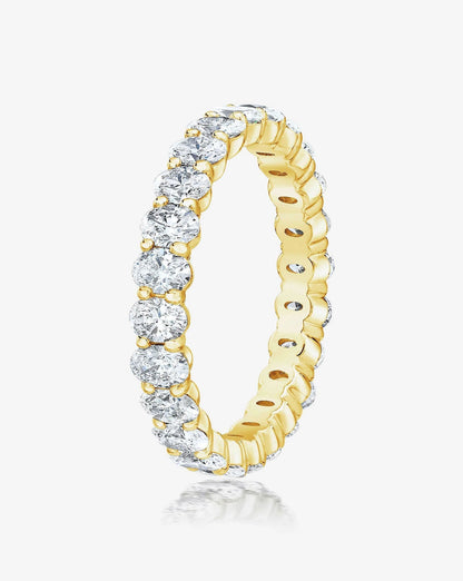 Oval Lab Diamond Eternity Ring