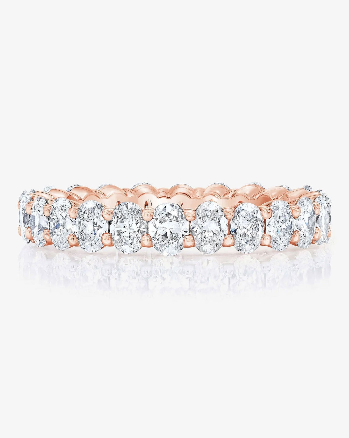 Oval Lab Diamond Eternity Ring