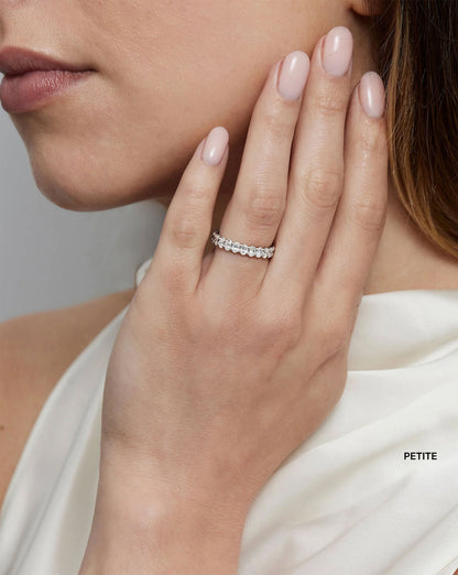 Oval Lab Diamond Eternity Ring
