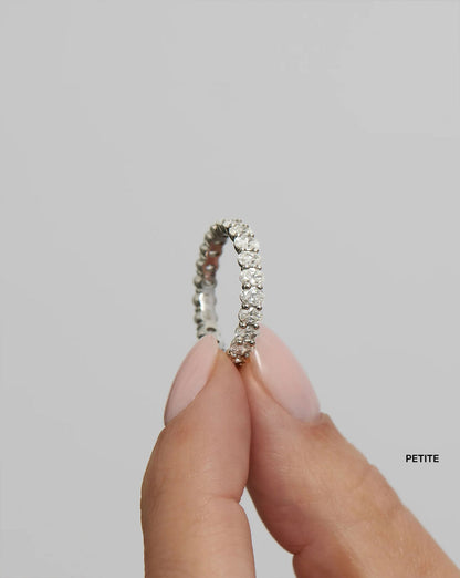 Oval Lab Diamond Eternity Ring