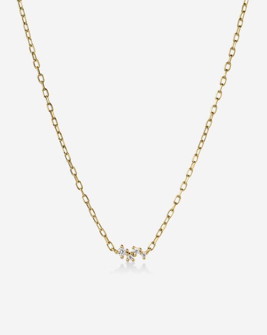 Diamond Cluster Necklace