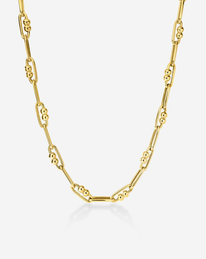 Bead Link Chain Necklace