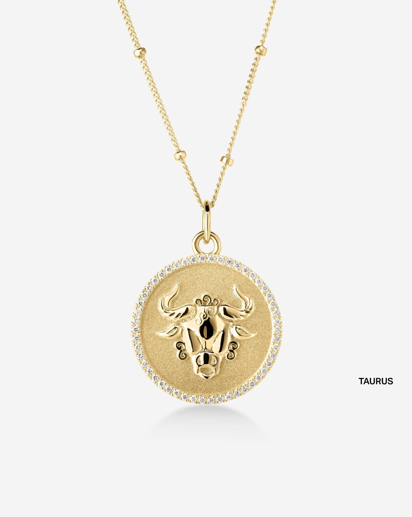 Zodiac Medallion Necklace
