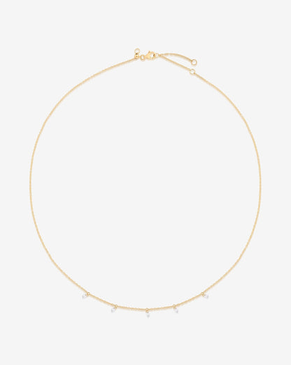 Floating Diamond Necklace