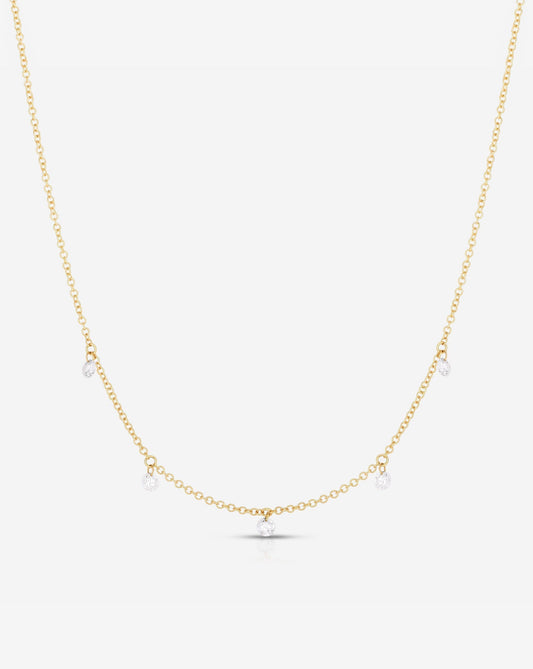 Floating Diamond Necklace